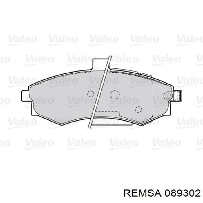 Гальмівні колодки Remsa 089302 ціна, від 18.55 USD