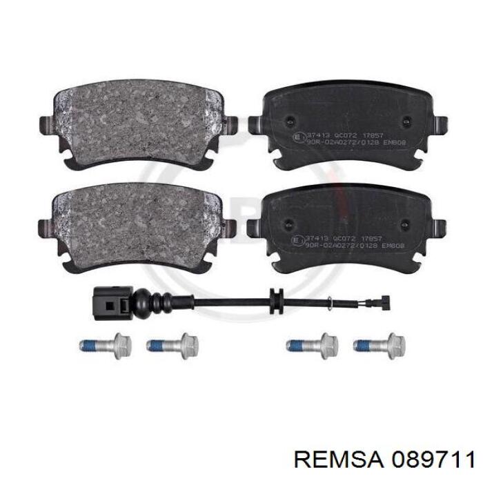 Задні гальмівні колодки 089711 Remsa