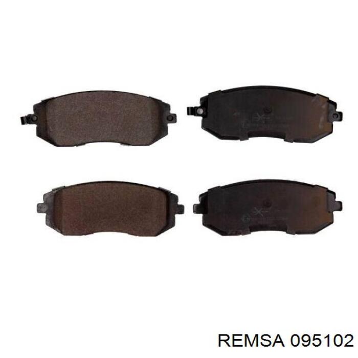 Гальмівні колодки Remsa 095102 ціна, від 30.10 USD