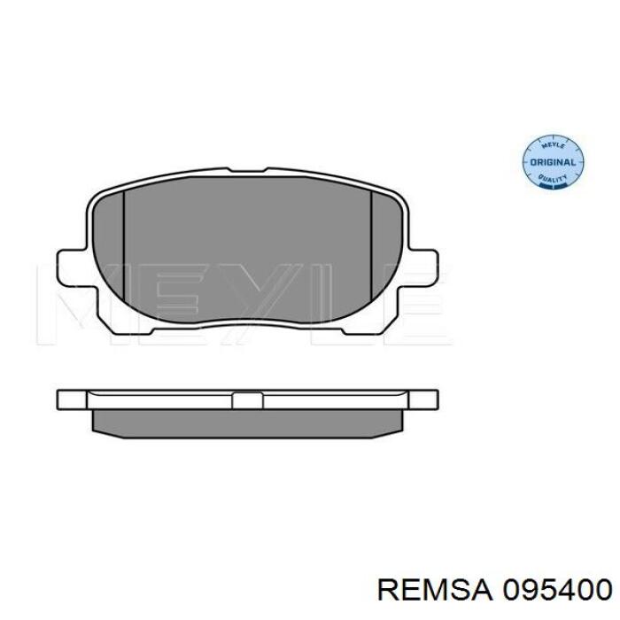095400 Remsa Передні гальмівні колодки