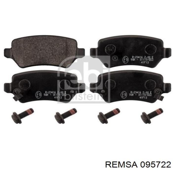 Купити 095722 Remsa Задні колодки