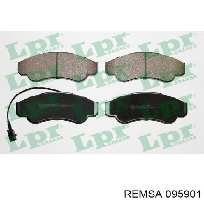 Передні тормозні колодки 095901 Remsa