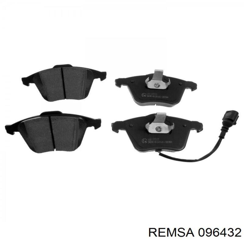 Гальмівні колодки Remsa 096432 ціна, від 35.65 USD