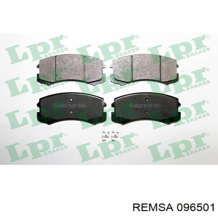 096501 Remsa колодки гальмівні передні, дискові