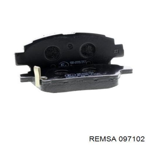 Тормозні колодки Remsa 097102