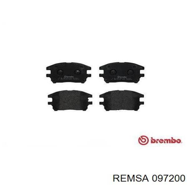 Купити 097200 Remsa Колодки гальмівні передні, дискові