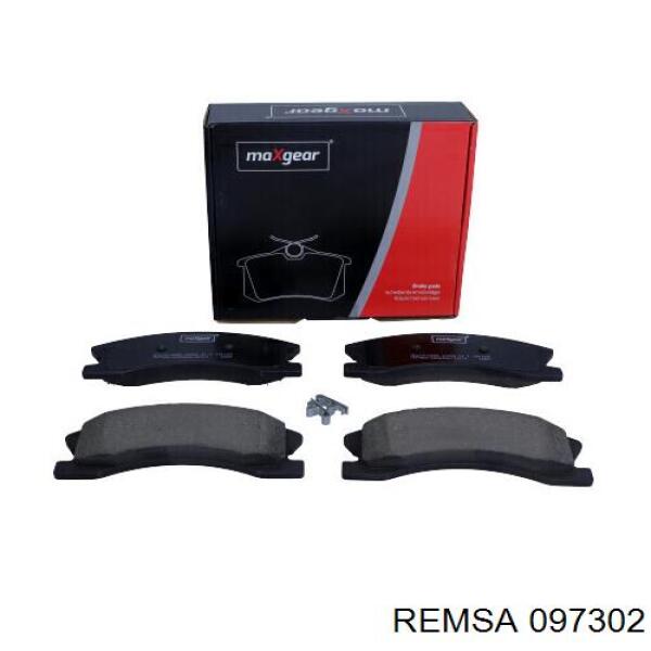 Передні тормозні колодки 097302 Remsa