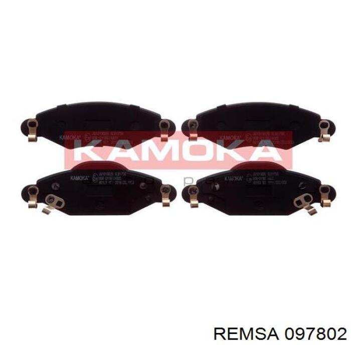 Тормозні колодки Remsa 097802