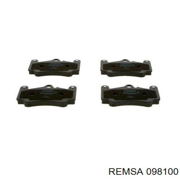 Купити 098100 Remsa Колодки гальмівні передні, дискові