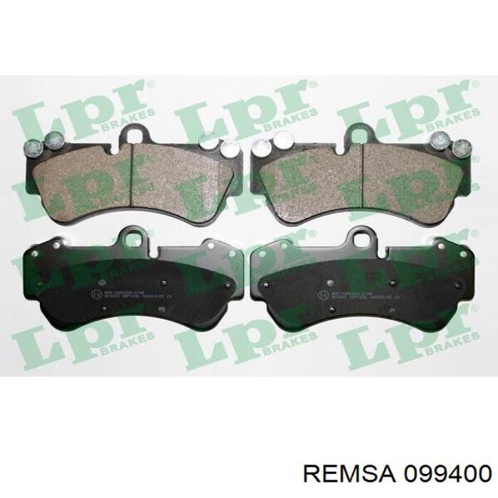 Передні тормозні колодки 099400 Remsa