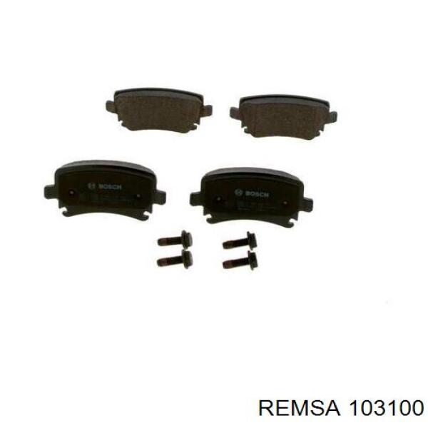 Задні гальмівні колодки Remsa 103100 ціна, від 24.68 USD