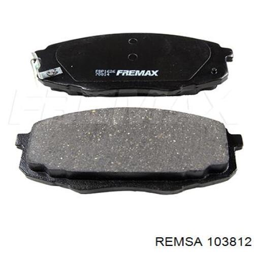Тормозні колодки Remsa 103812