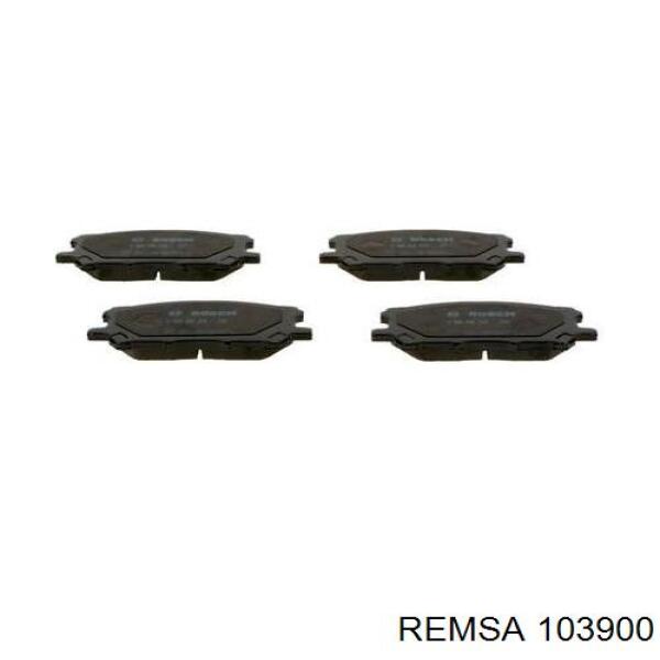 Тормозні колодки Remsa 103900