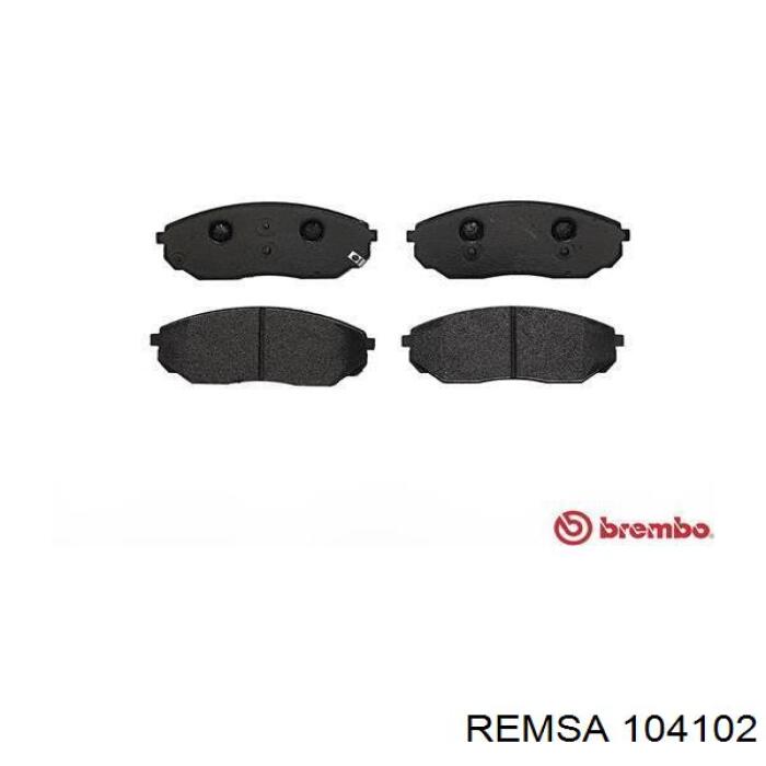 Тормозні колодки Remsa 104102