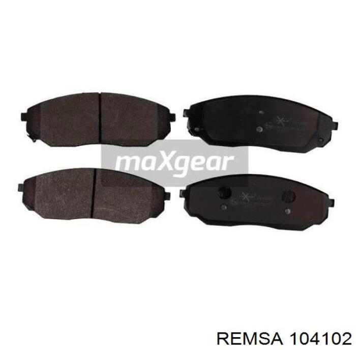 Гальмівні колодки Remsa 104102 ціна, від 31.67 USD