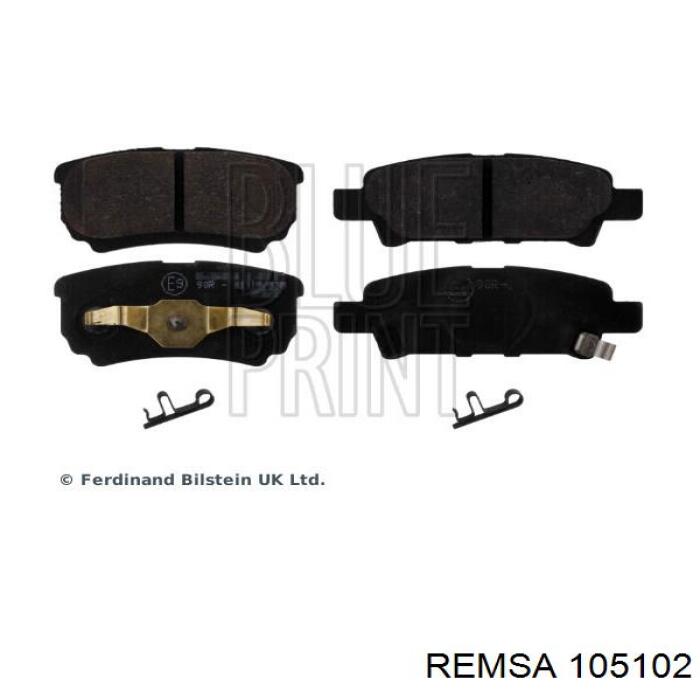 Задні гальмівні колодки Remsa 105102 ціна, від 20.23 USD