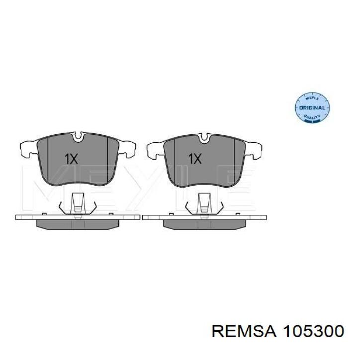 Гальмівні колодки Remsa 105300 ціна, від 38.98 USD