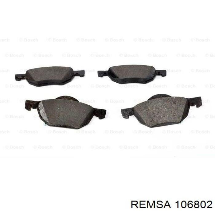 Тормозні колодки Remsa 106802
