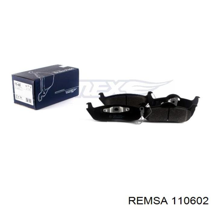 Задні гальмівні колодки Remsa 110602 ціна, від 26.84 USD