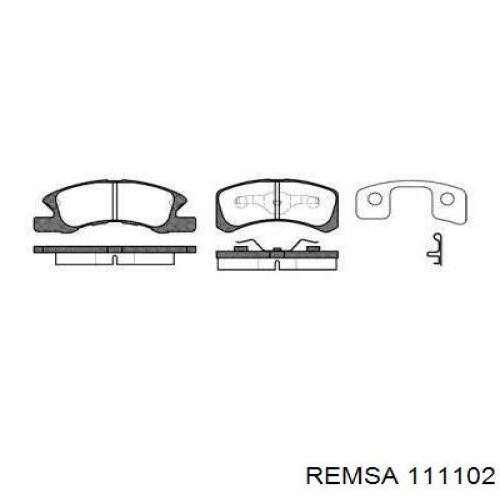 Гальмівні колодки Remsa 111102 ціна, від 24.39 USD