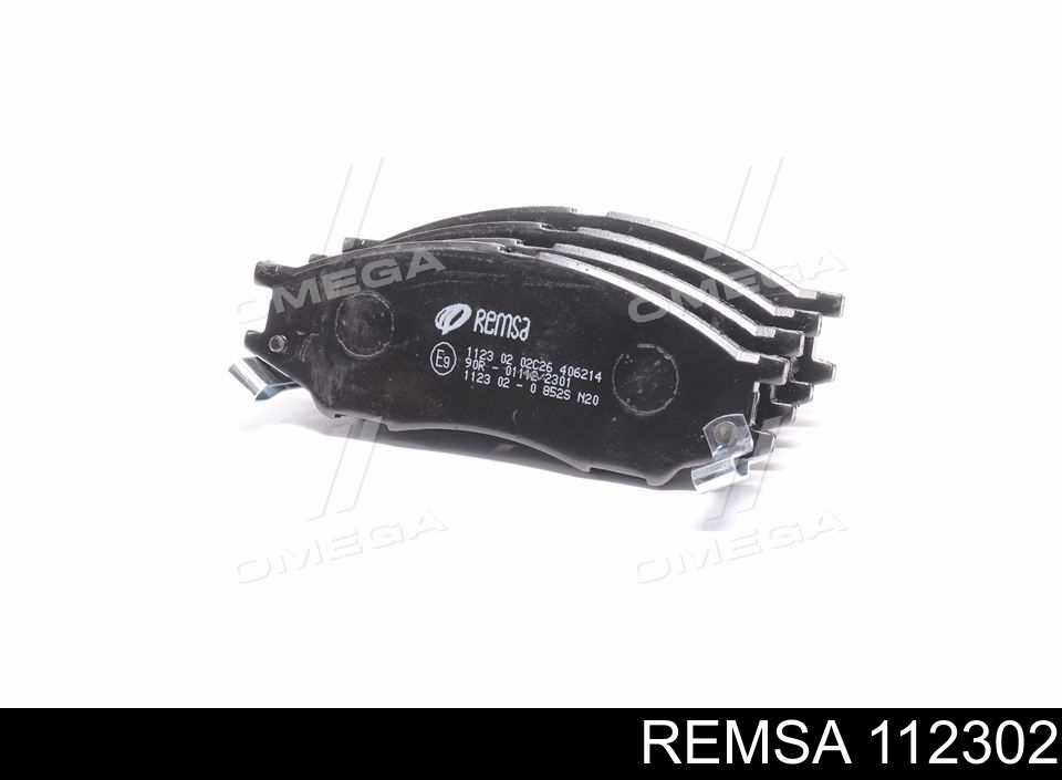 Гальмівні колодки Remsa 112302 ціна, від 16.12 USD