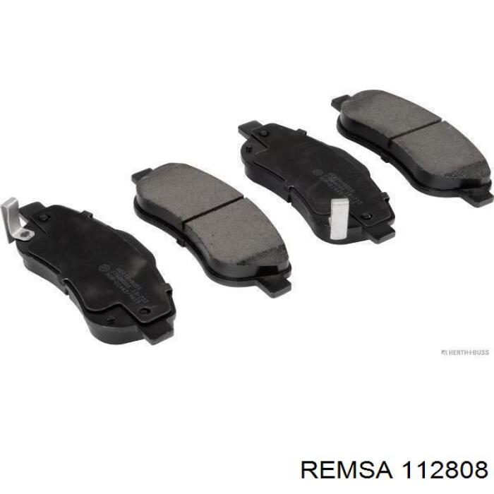 Купити 112808 Remsa Колодки гальмівні передні, дискові