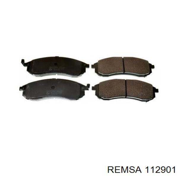 Передні тормозні колодки 112901 Remsa