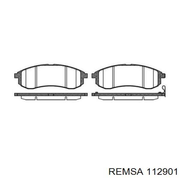 Гальмівні колодки Remsa 112901 ціна, від 28.38 USD