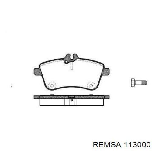 Гальмівні колодки Remsa 113000 ціна, від 36.79 USD
