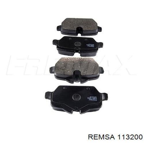 Задні гальмівні колодки Remsa 113200 ціна, від 23.57 USD