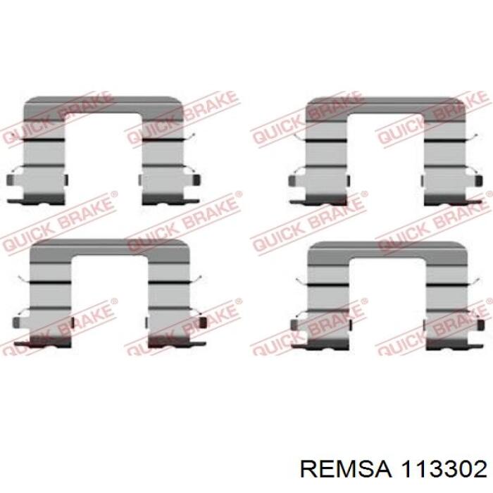 Тормозні колодки Remsa 113302