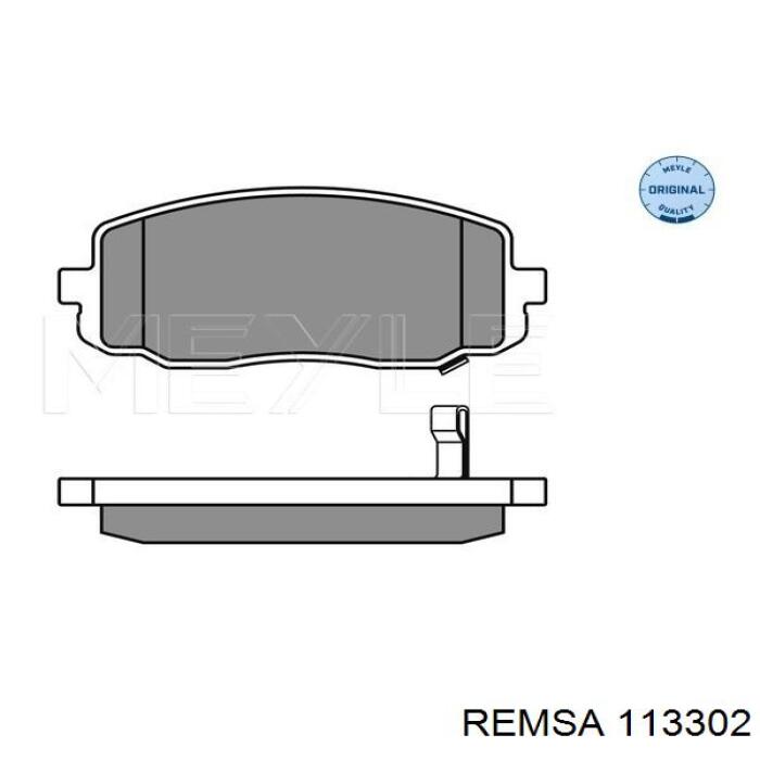 Гальмівні колодки Remsa 113302 ціна, від 21.72 USD