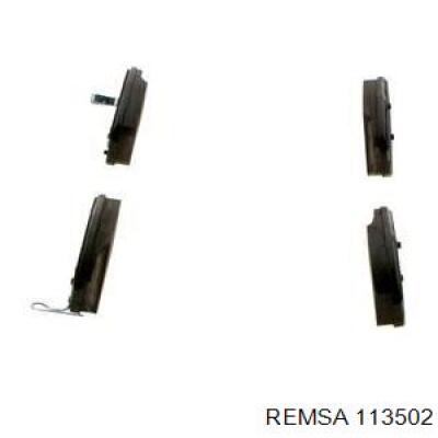Задні дискові колодки Remsa 113502