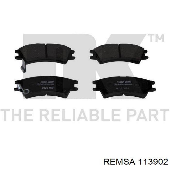 Тормозні колодки Remsa 113902
