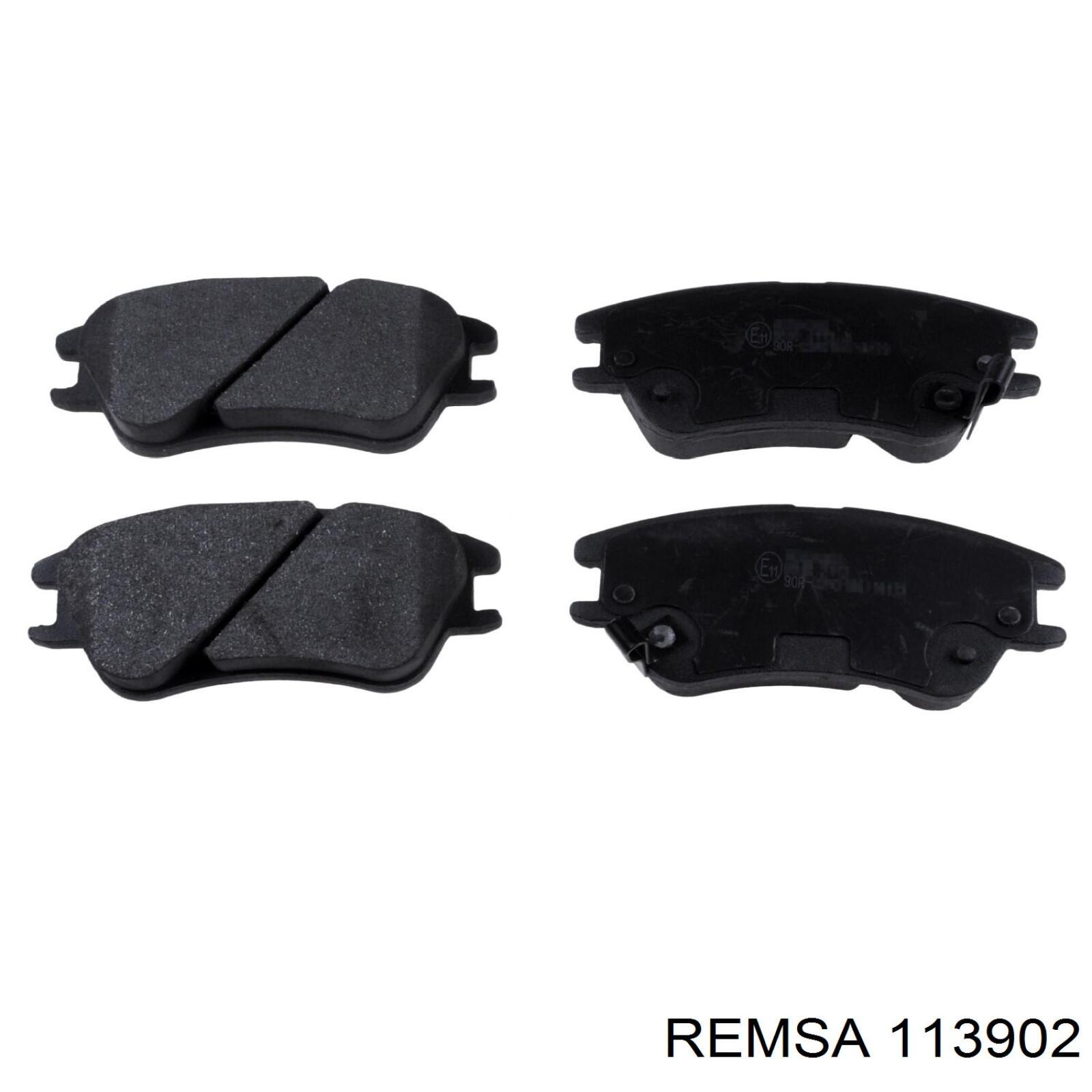 Гальмівні колодки Remsa 113902 ціна, від 16.79 USD