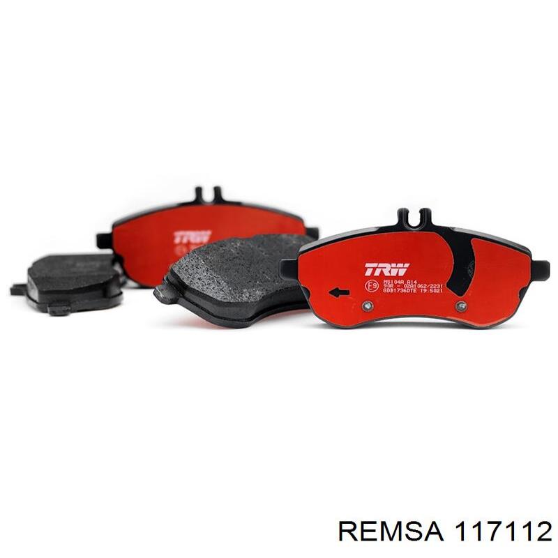 Гальмівні колодки Remsa 117112 ціна, від 33.82 USD
