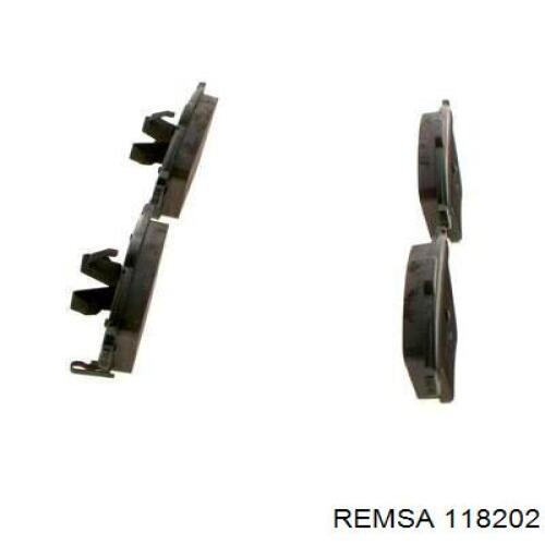 Гальмівні колодки Remsa 118202 ціна, від 36.02 USD