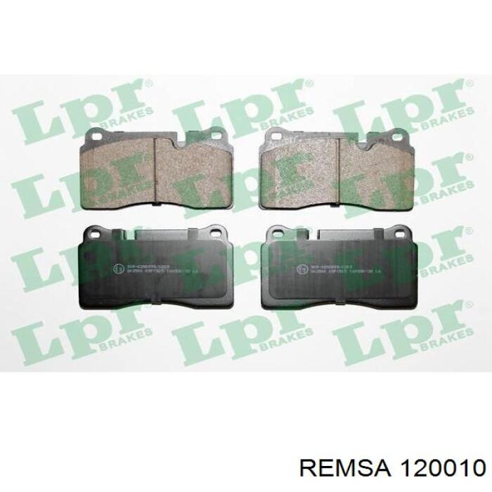 Передні тормозні колодки 120010 Remsa