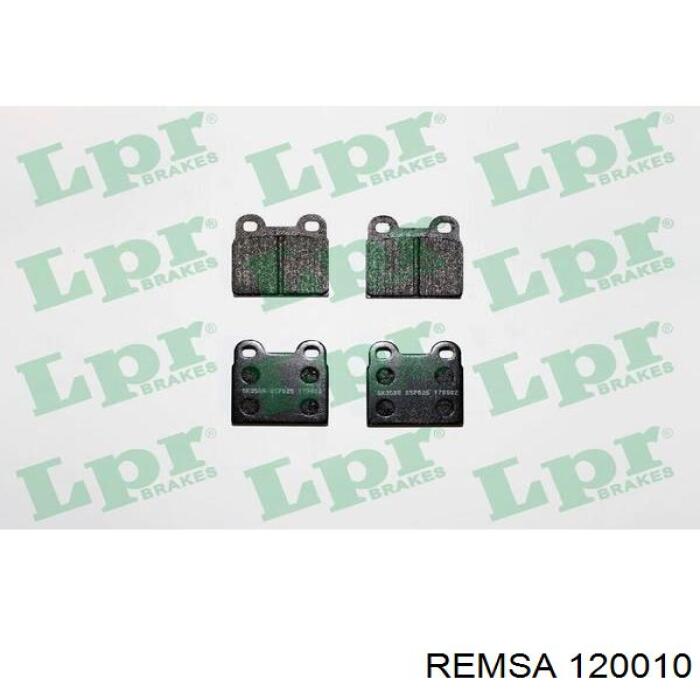 120010 Remsa Передні гальмівні колодки