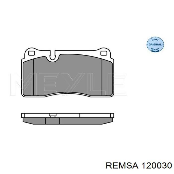 Гальмівні колодки Remsa 120030 ціна, від 33.50 USD