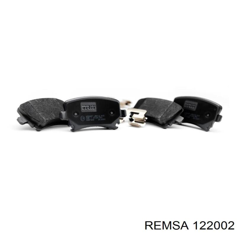 122002 Remsa колодки гальмівні передні, дискові