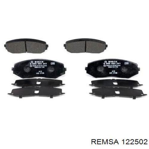 Гальмівні колодки Remsa 122502 ціна, від 21.46 USD