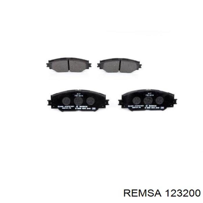Тормозні колодки Remsa 123200