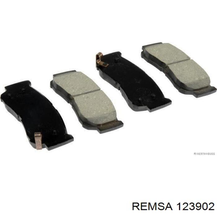 Задні дискові колодки Remsa 123902