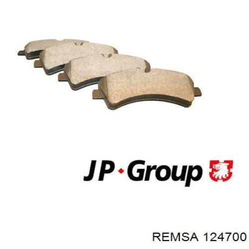 Купити 124700 Remsa Задні колодки