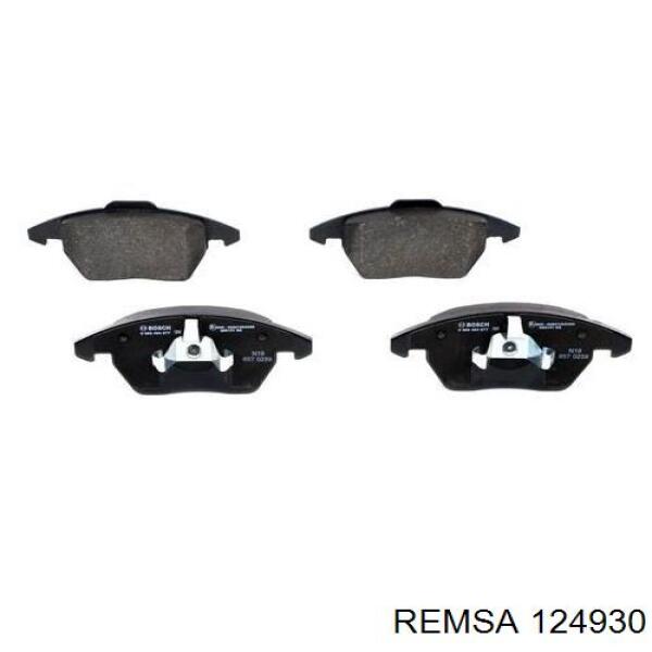 Тормозні колодки Remsa 124930
