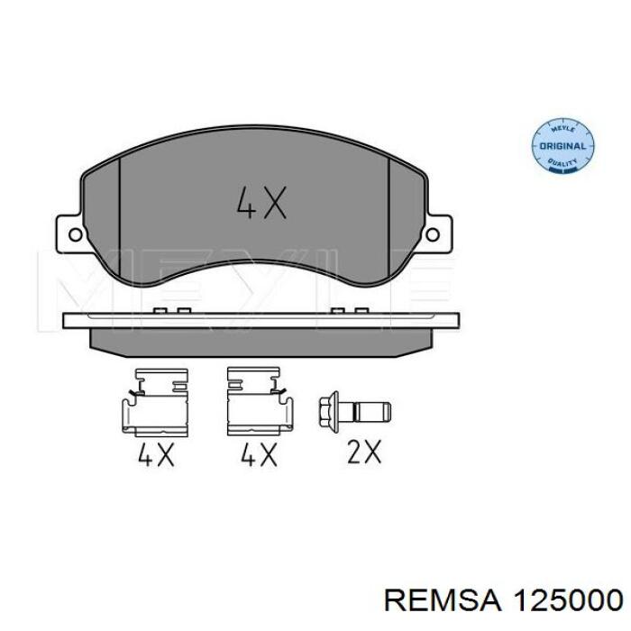 Гальмівні колодки Remsa 125000 ціна, від 29.97 USD