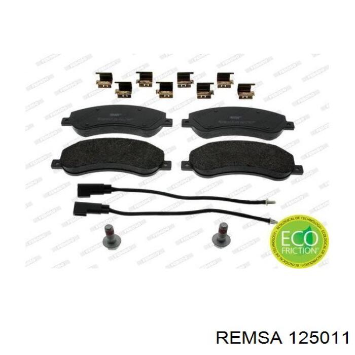 Передні тормозні колодки 125011 Remsa