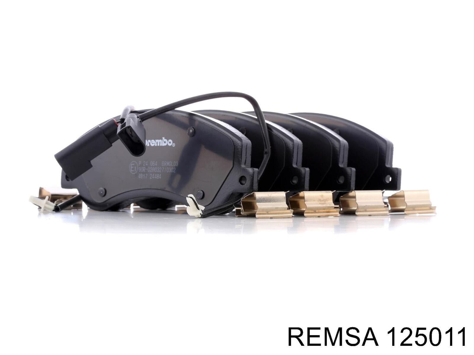 Тормозні колодки Remsa 125011