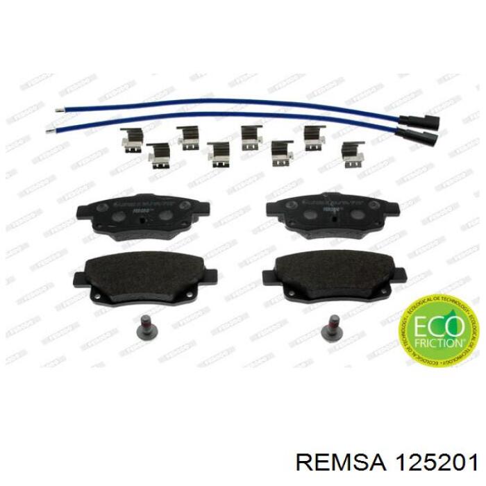 Задні гальмівні колодки 125201 Remsa
